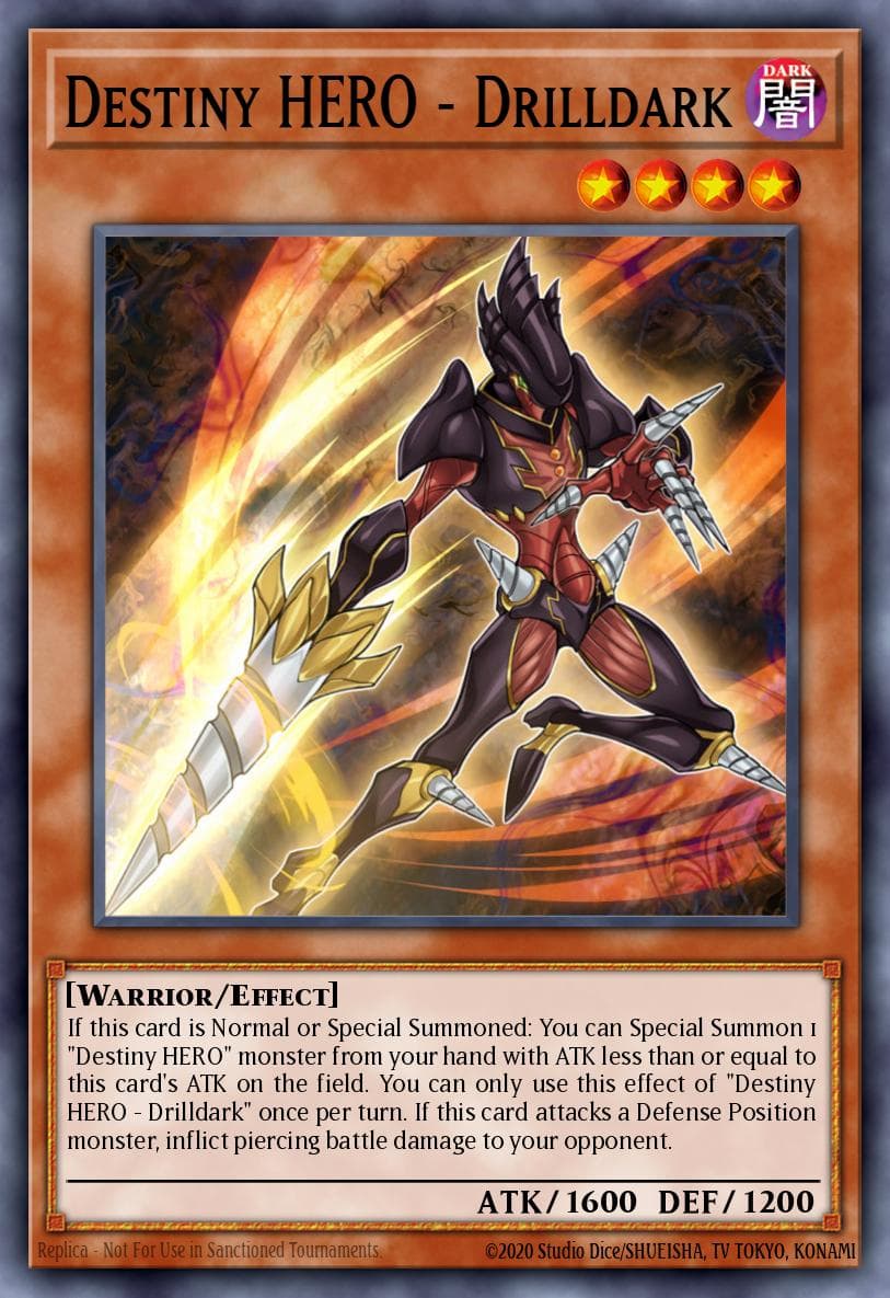Destiny HERO - Drilldark #DESO-EN001