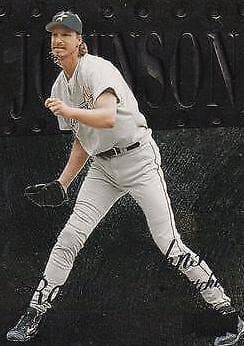 Randy Johnson 1999 fleer Skybox Metal Universe