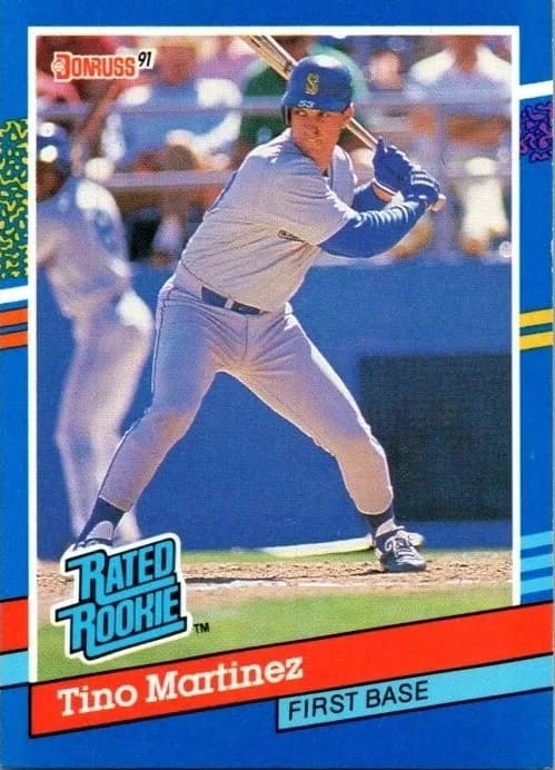 Tino Martinez 1991 panini