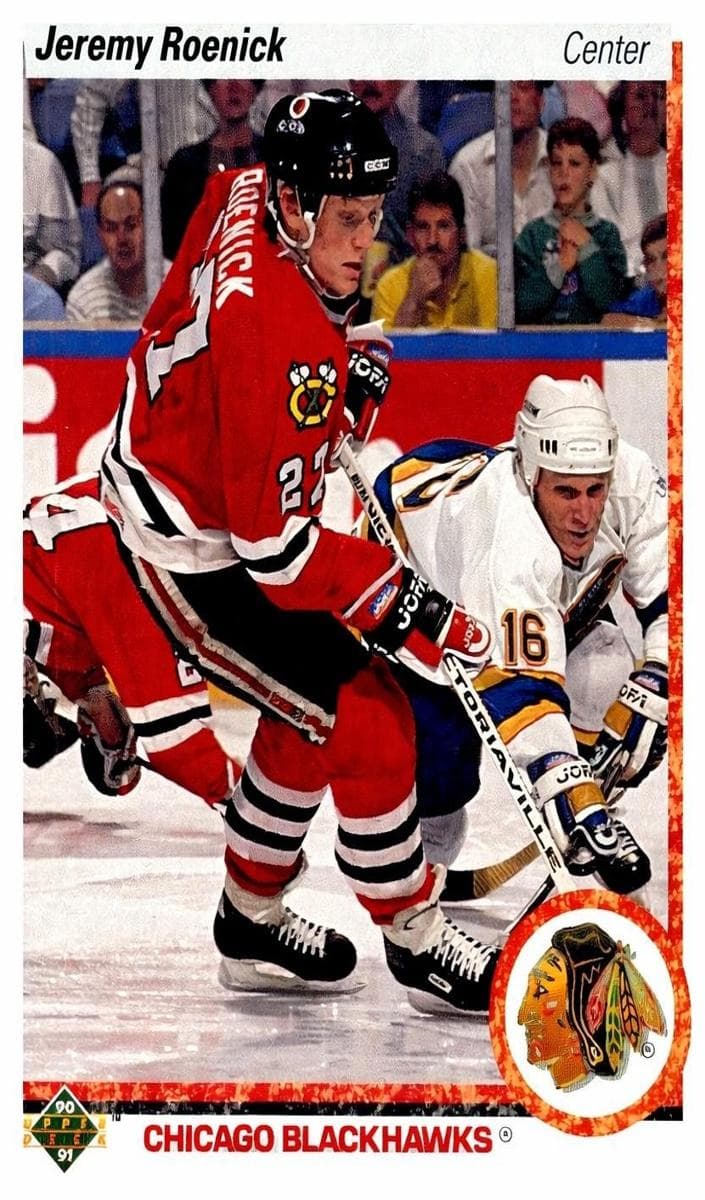 Jeremy Roenick 1990 upper-deck Upper Deck