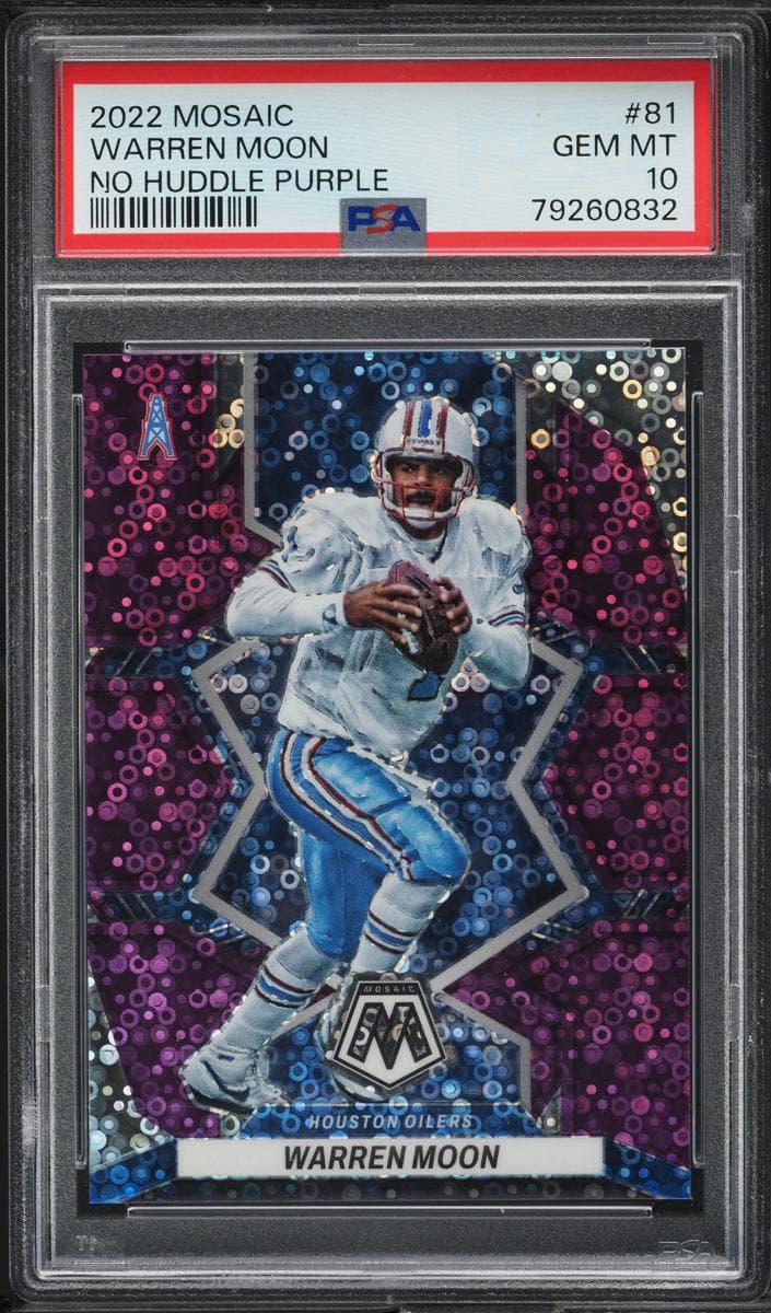 Warren Moon 2022 panini Panini Mosaic