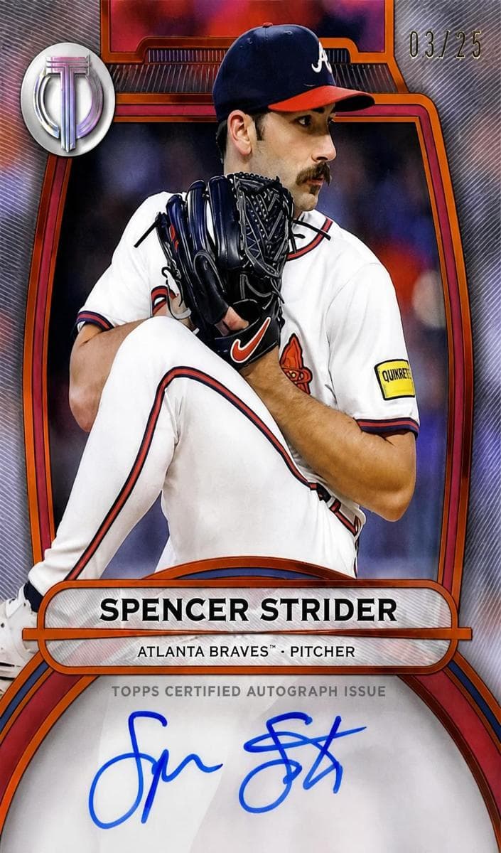Spencer Strider 2024 topps Topps Tribute