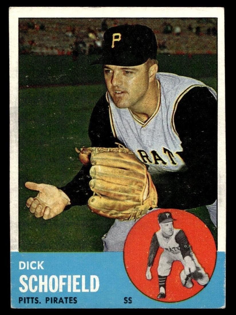 Dick Schofield 1963 topps Topps