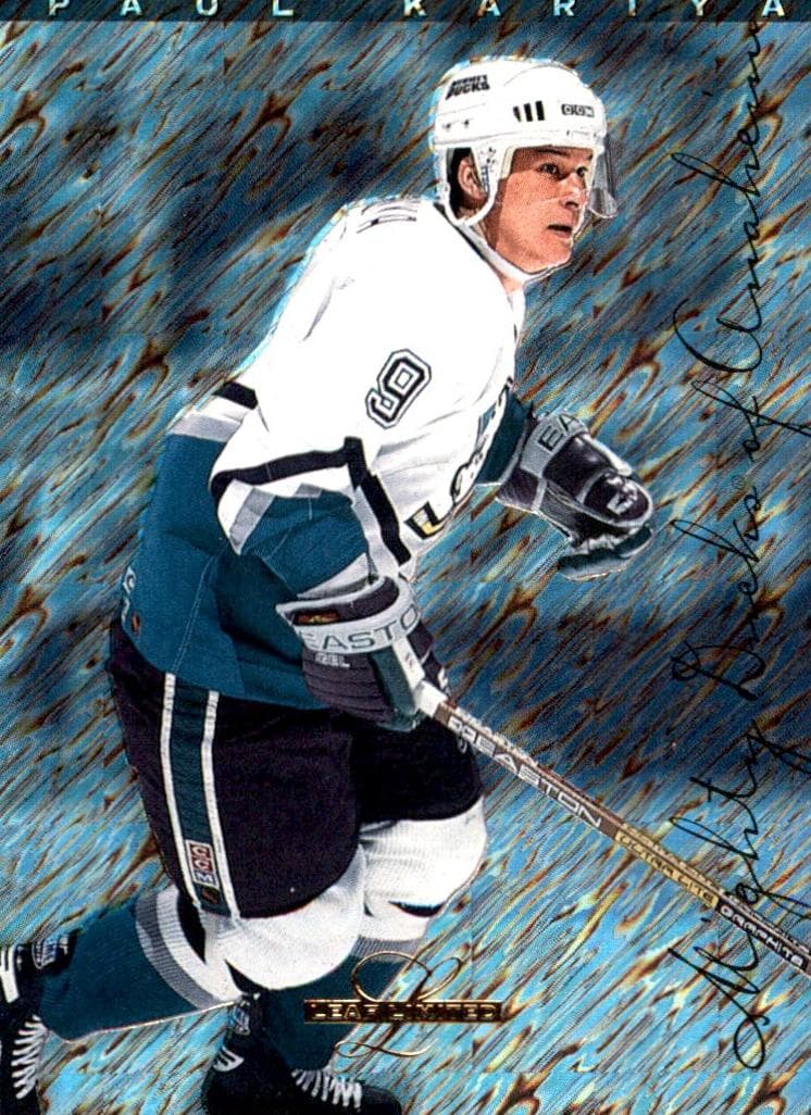 Paul Kariya 1995 leaf