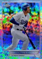 Freddie Freeman 2022 topps Topps Chrome Logofractor Edition