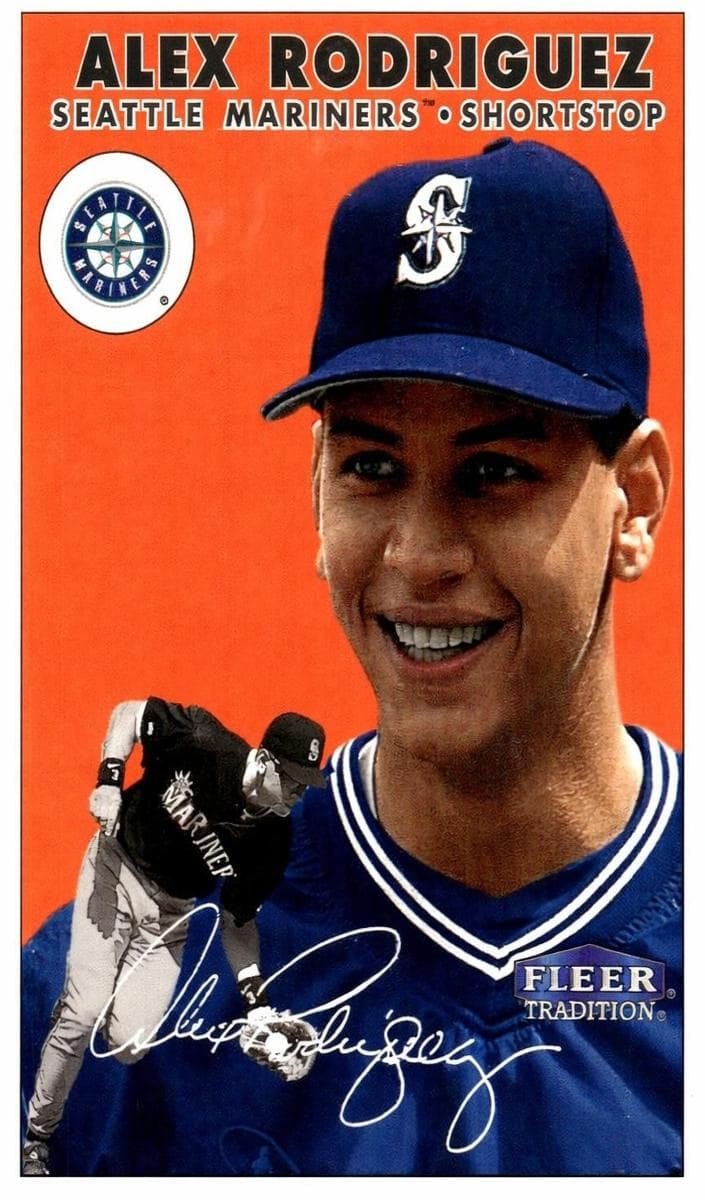Alex Rodriguez 2000 unknown Pacific Vanguard