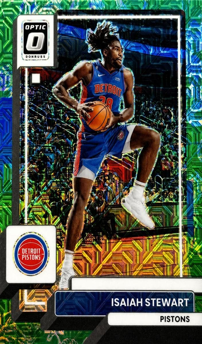 Isaiah Stewart 2022 panini Donruss Optic