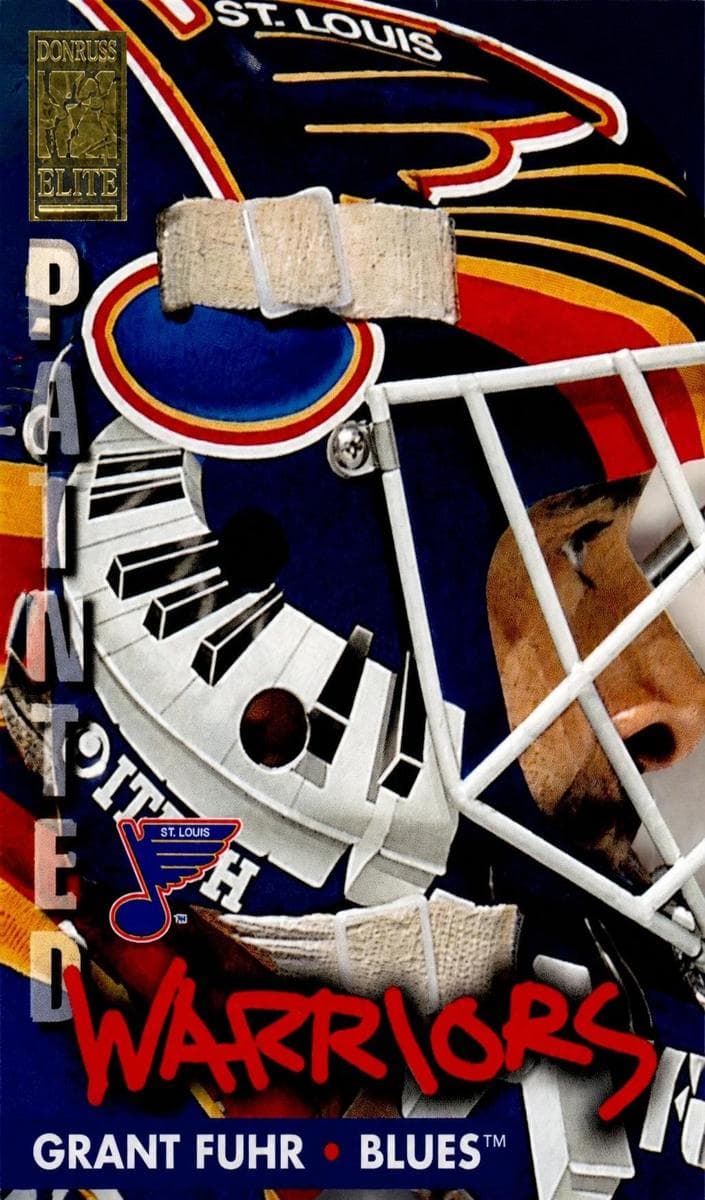 Grant Fuhr 1995 panini Donruss Elite