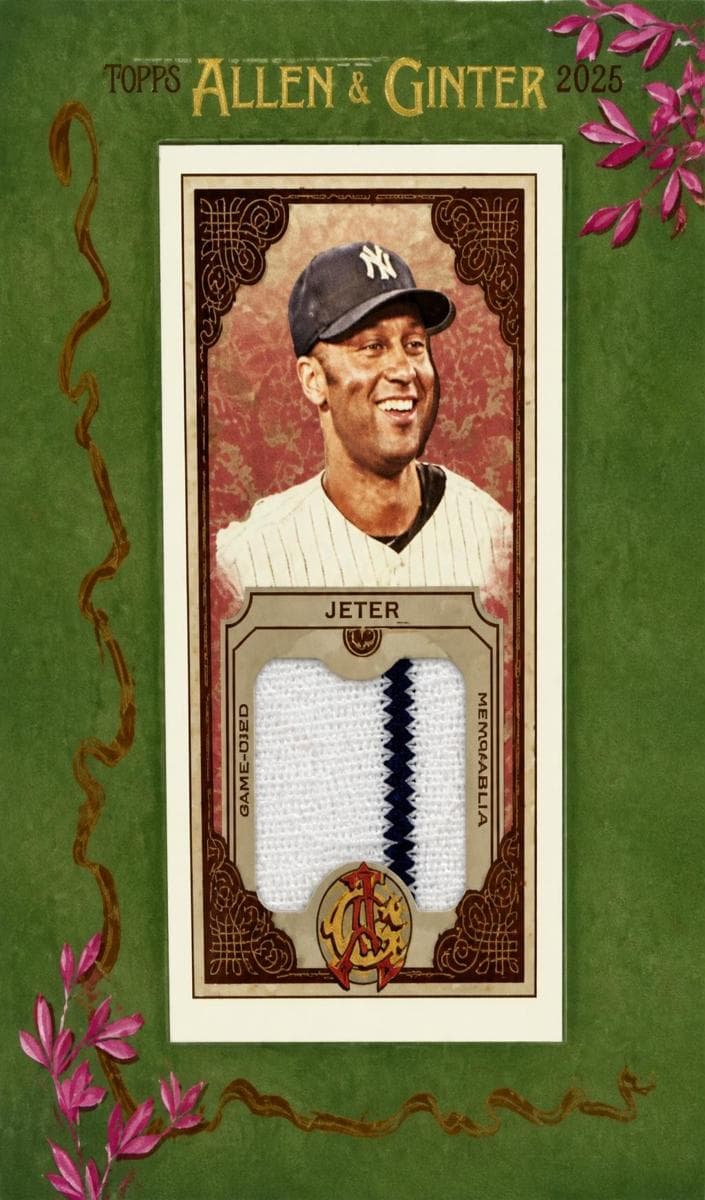 Derek Jeter 2025 topps Allen & Ginter