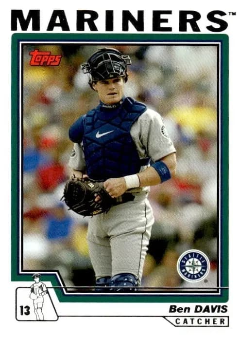 Ben Davis trading card