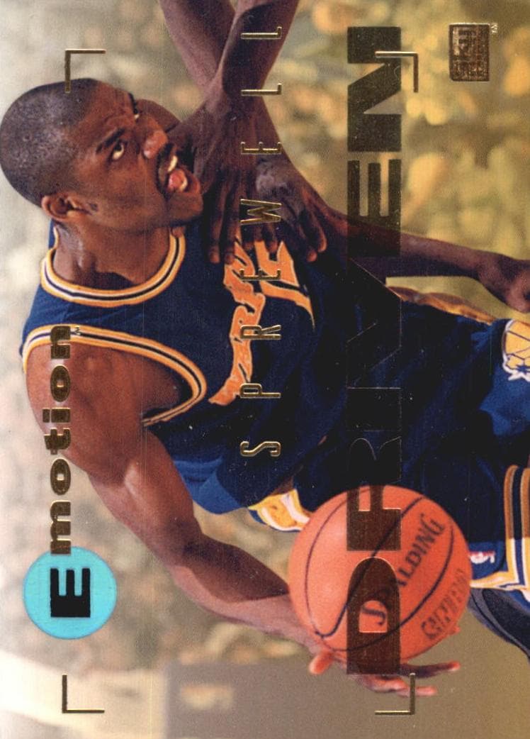 Latrell Sprewell 1994 skybox Emotion