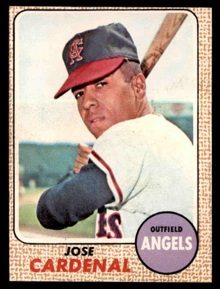Jose Cardenal 1968 topps O-Pee-Chee