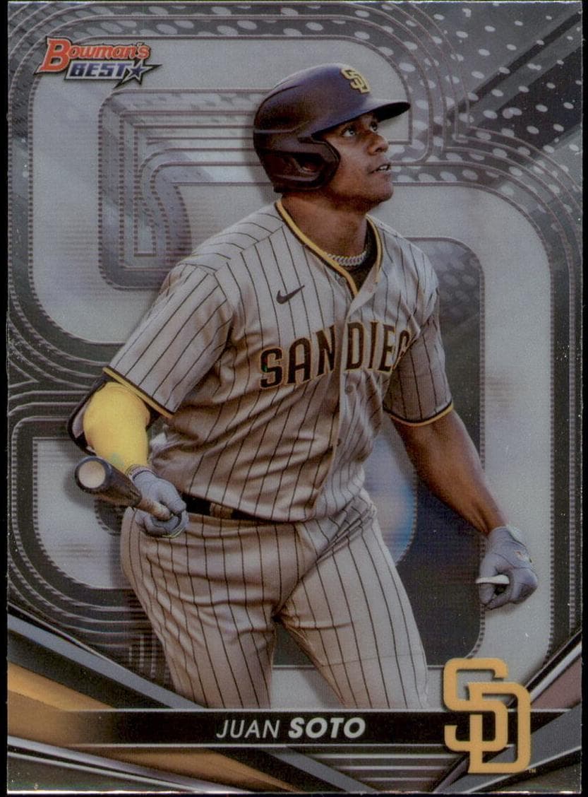 Juan Soto 2022 bowman Bowman's Best