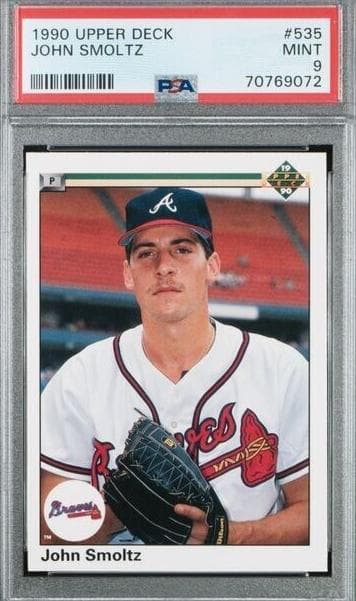 John Smoltz 1990 upper-deck Upper Deck