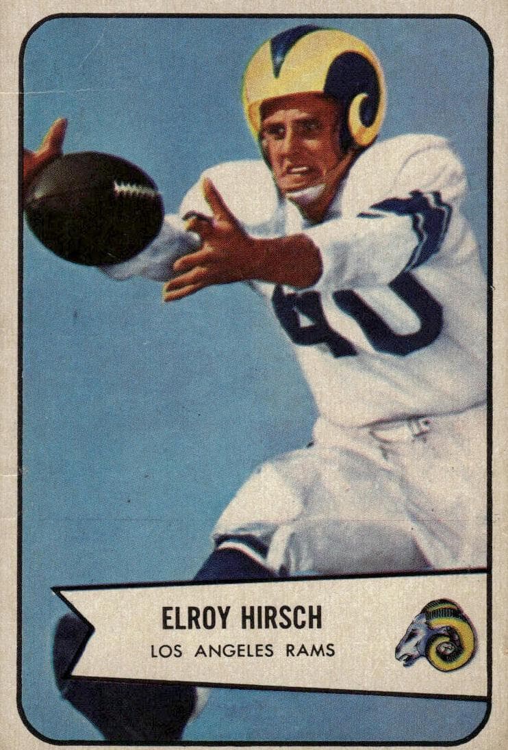 Elroy Hirsch 1954 bowman Bowman