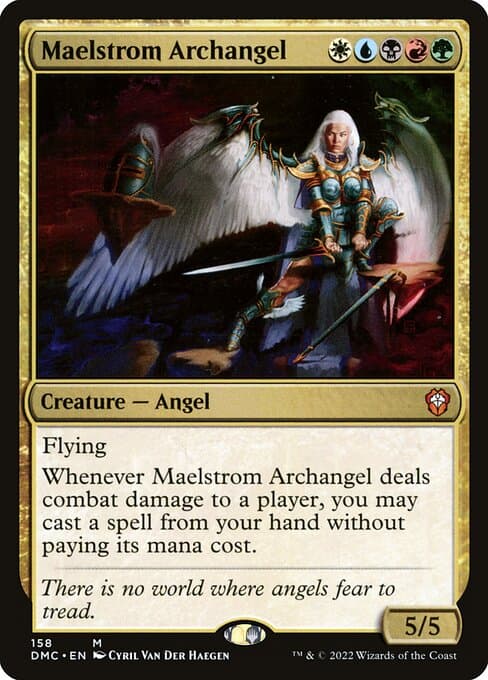 Maelstrom Archangel 2009 Magic: The Gathering Conflux