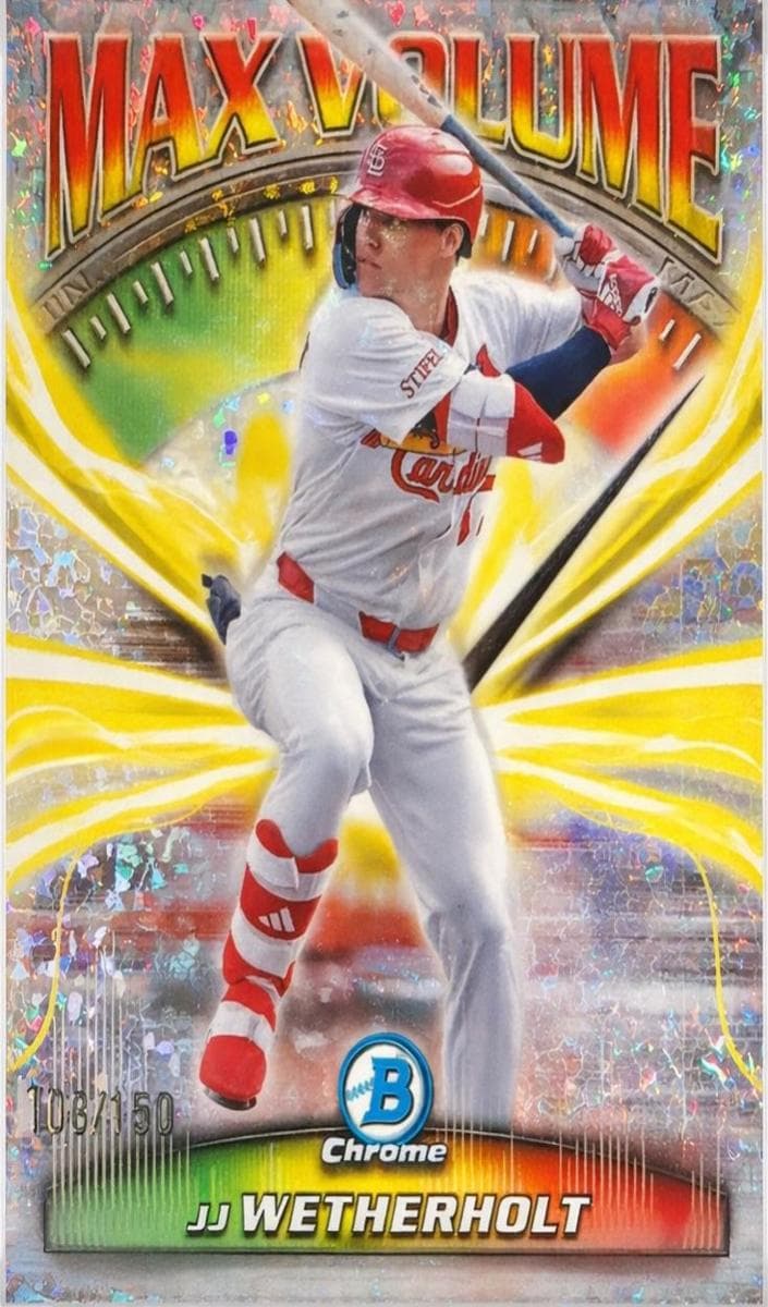 JJ Wetherholt 2025 bowman Bowman Chrome