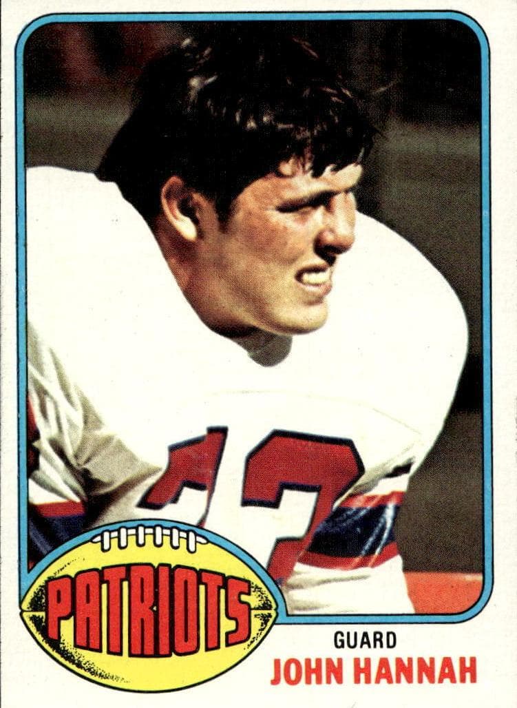 John Hannah 1976 topps