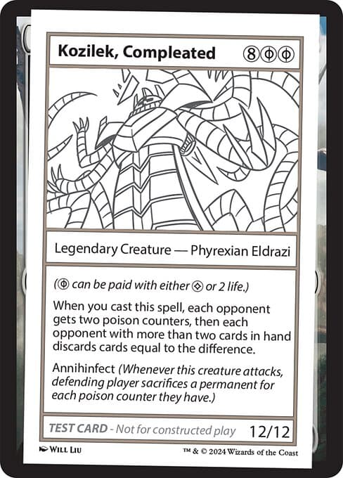 Kozilek, Compleated 2024 Magic: The Gathering Mystery Booster 2