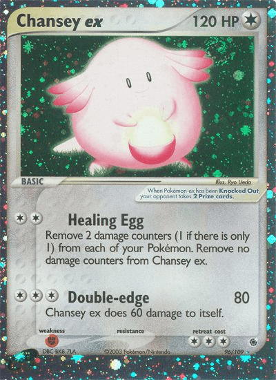 Chansey EX #96