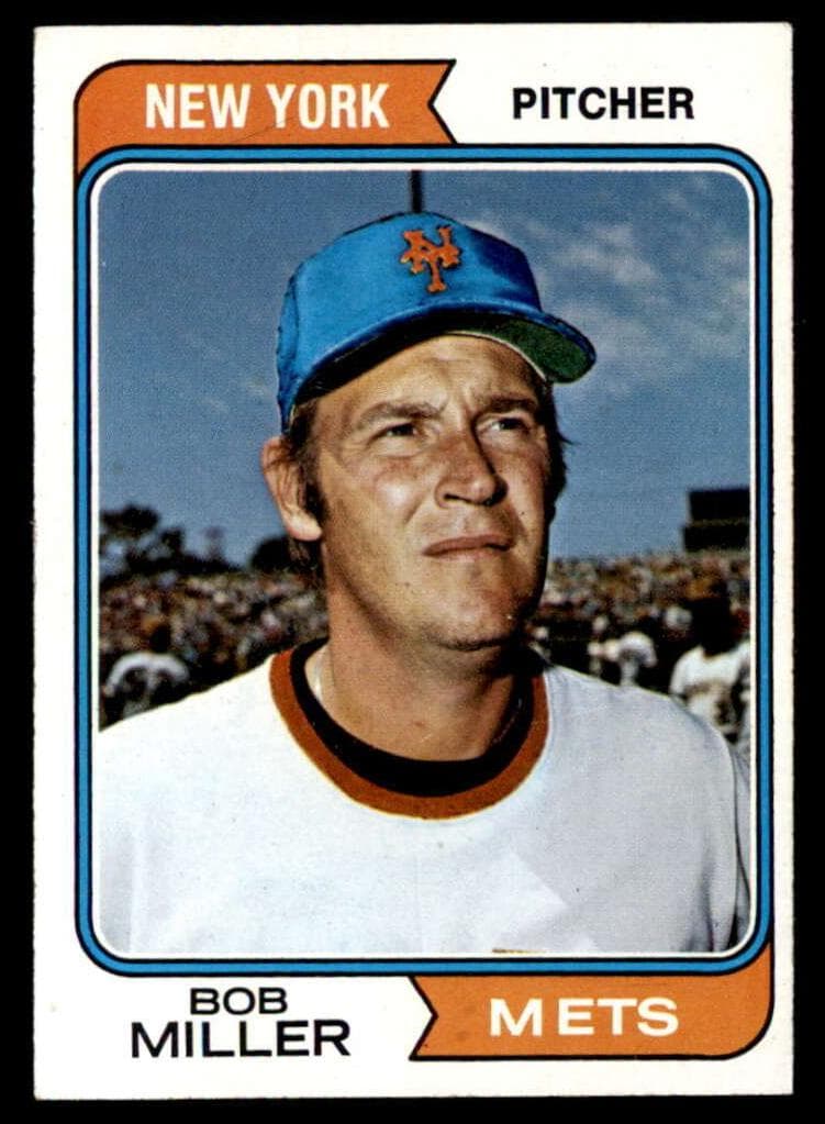 Bob Miller 1974 topps Topps