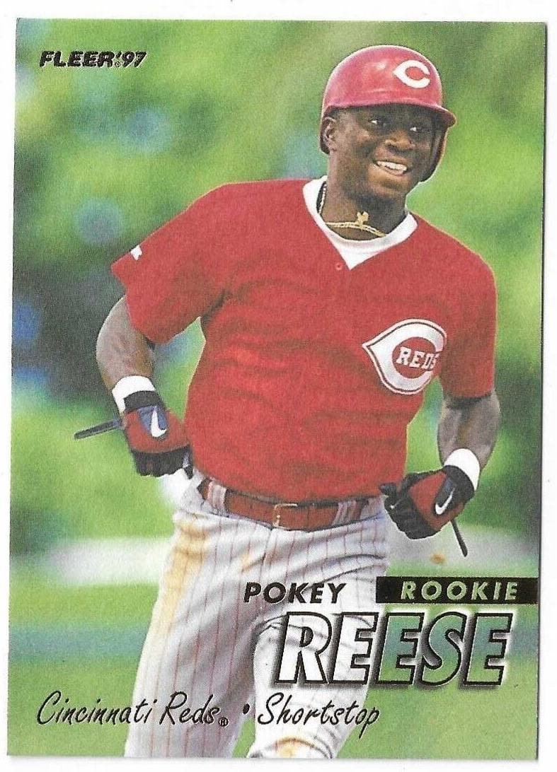 Pokey Reese 1997 fleer
