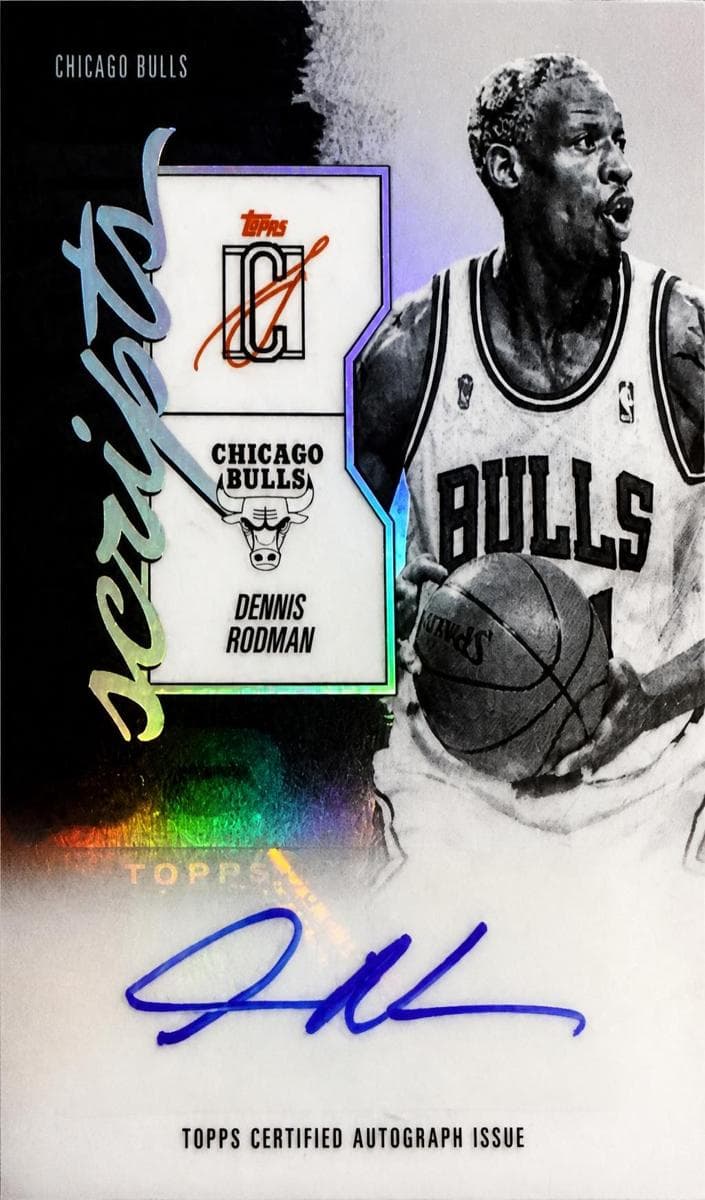 Dennis Rodman 2025 topps Topps Signature Class