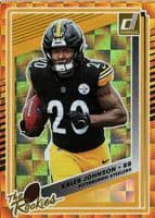 Kaleb Johnson 2025 panini Donruss The Rookies example 1