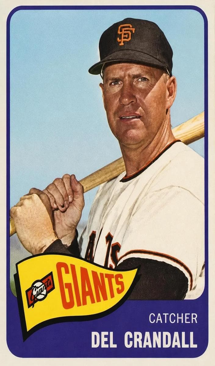 Del Crandall 1965 topps