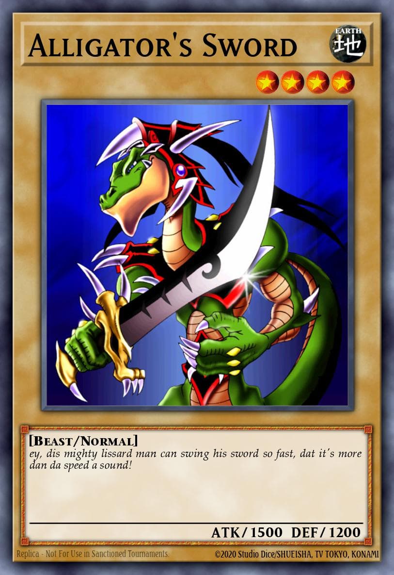 Alligator's Sword #TU08-EN006