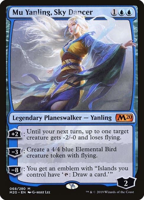 Mu Yanling, Sky Dancer 2019 Magic: The Gathering Core Set 2020