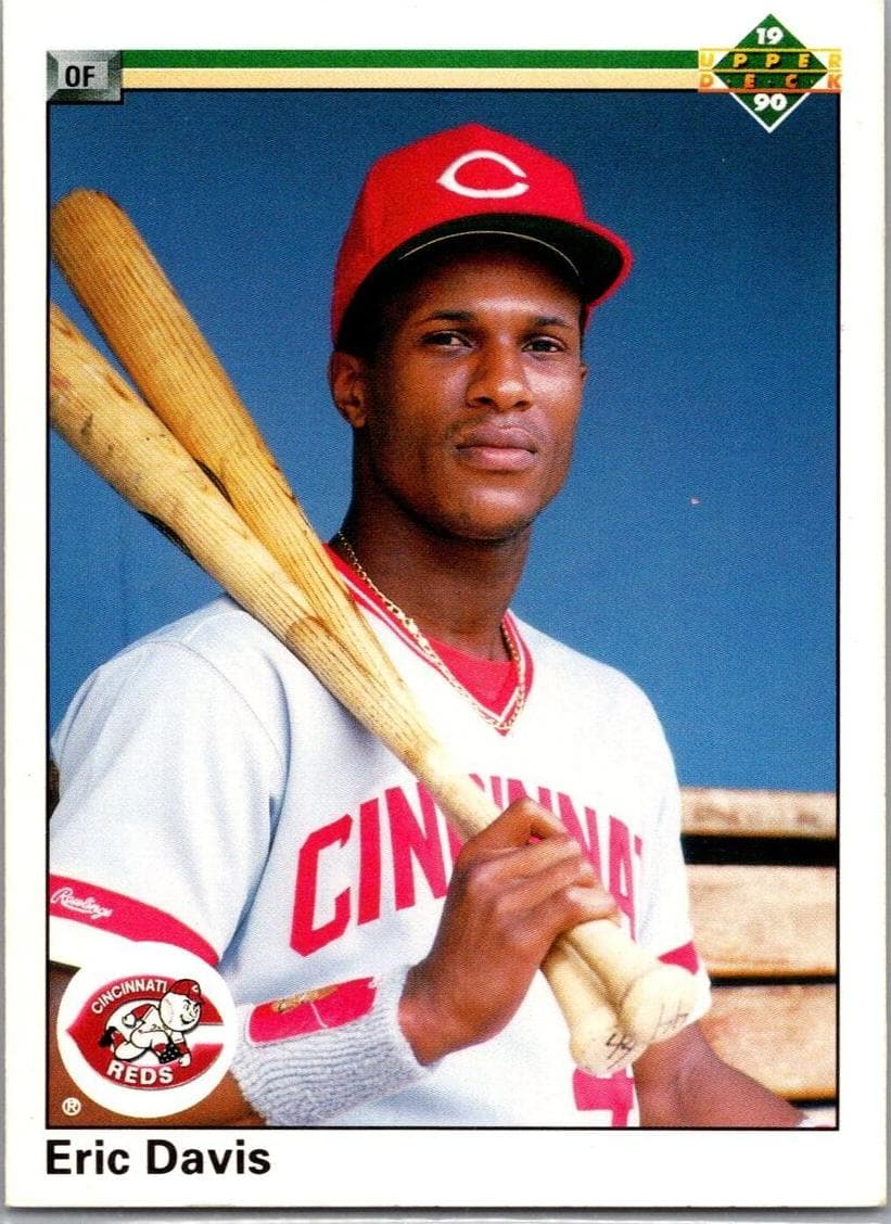 Eric Davis 1990 upper-deck Upper Deck