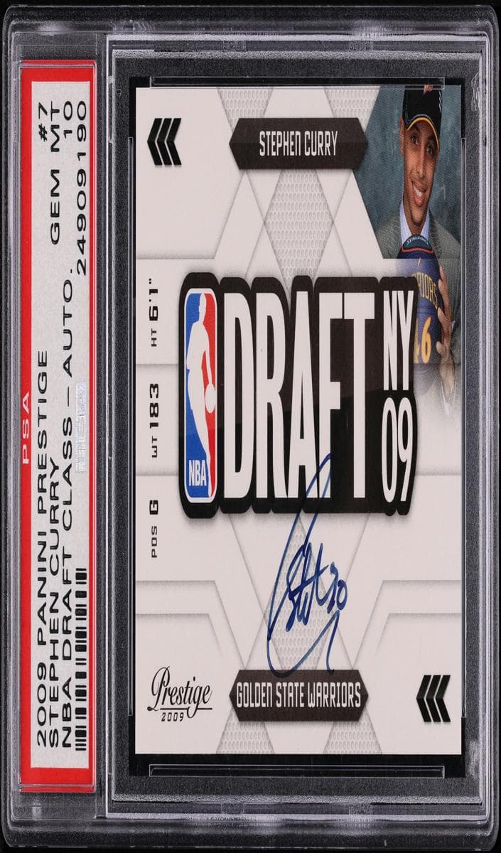 Stephen Curry 2009 panini