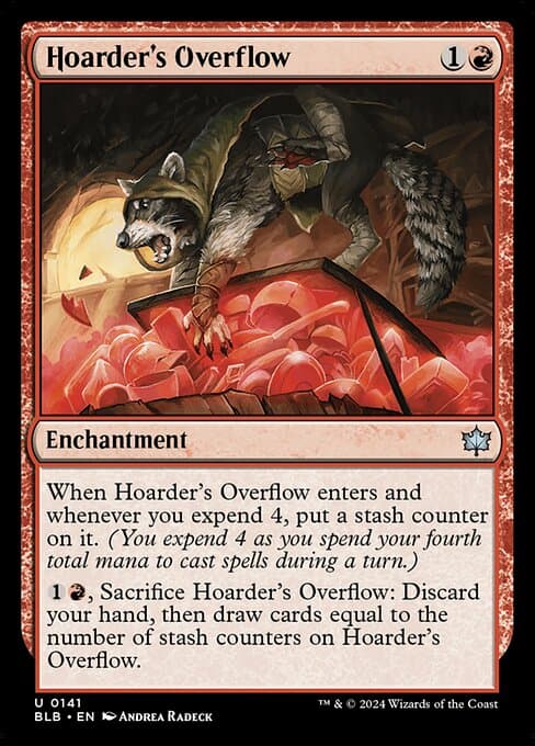 Hoarder's Overflow 2024 Magic: The Gathering Bloomburrow