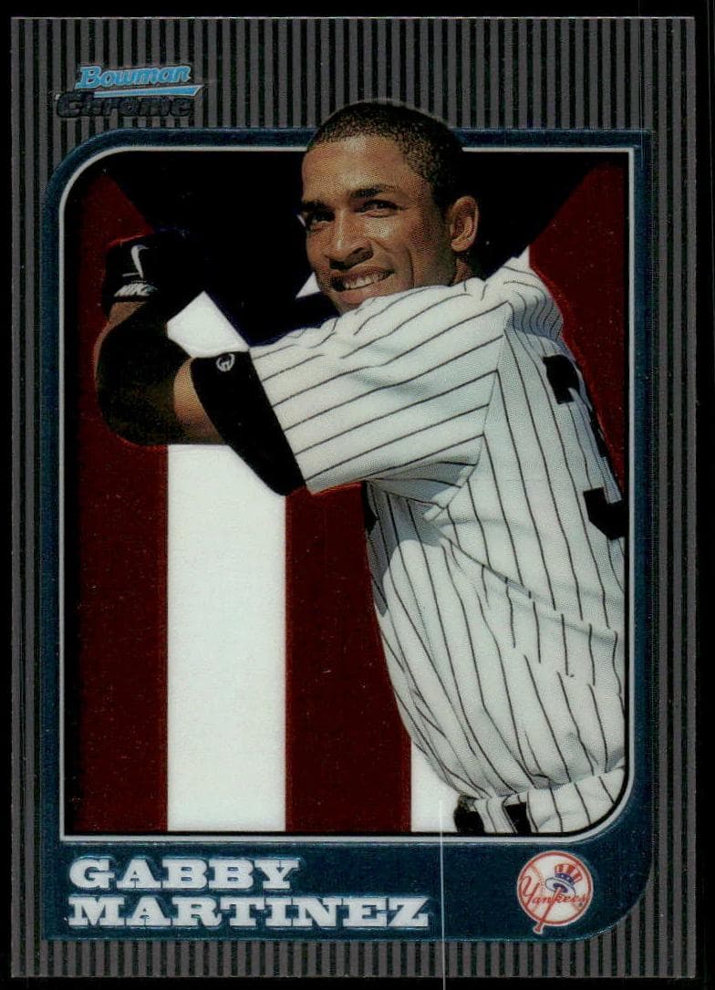 Gabby Martinez 1997 bowman Chrome