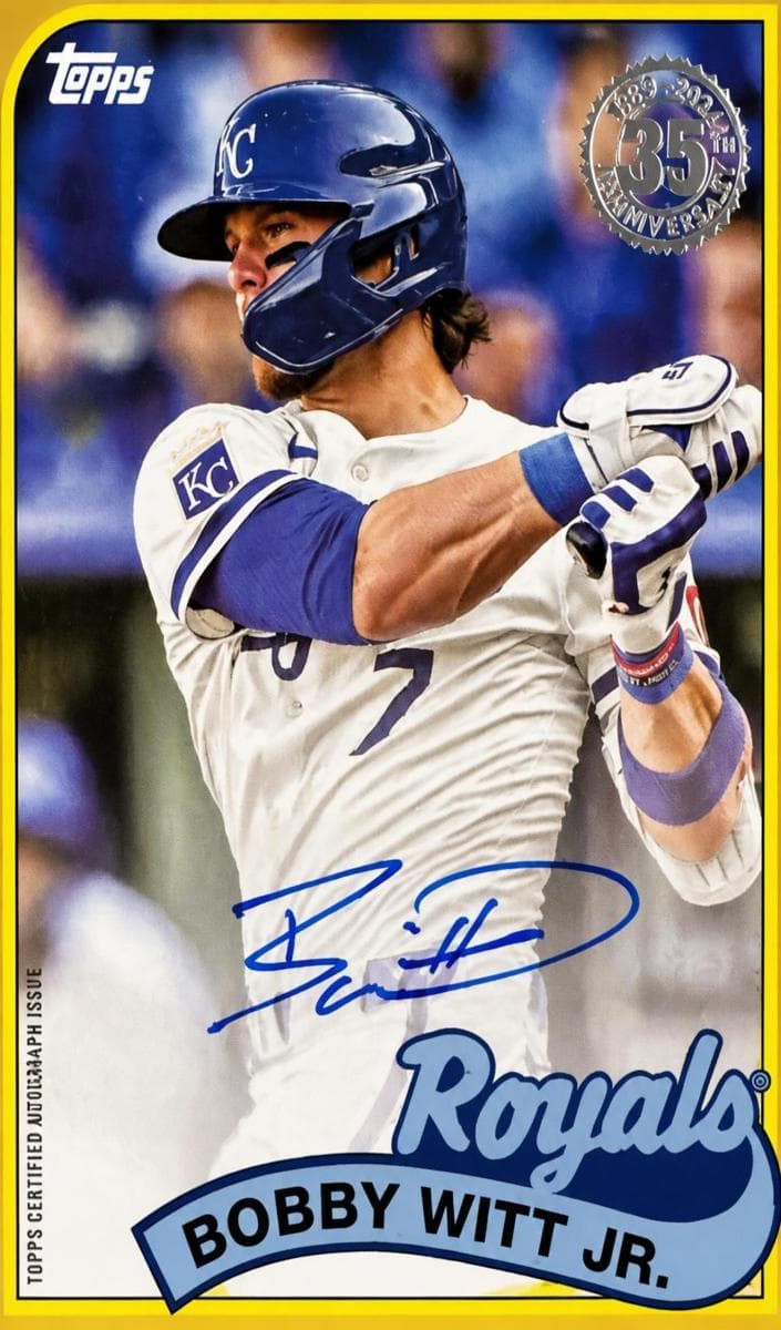 Bobby Witt Jr. 2024 topps Topps Update