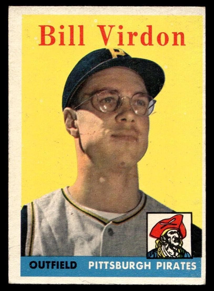 Bill Virdon 1958 topps Topps
