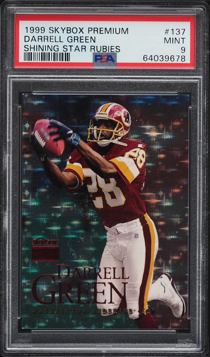 Darrell Green 1999 fleer SkyBox Premium