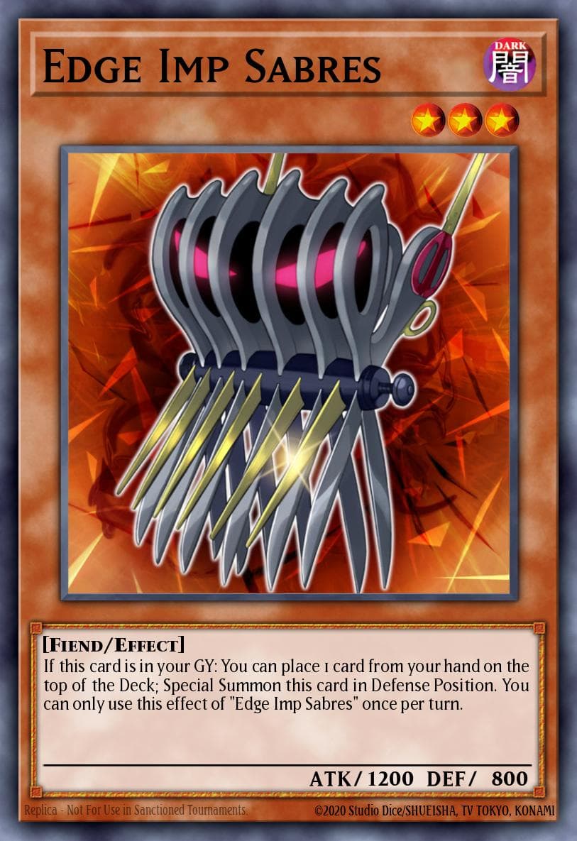 Edge Imp Sabres 2015 Yu-Gi-Oh!