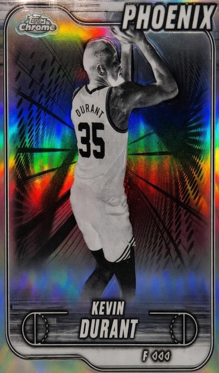Kevin Durant 2024 topps Topps Chrome