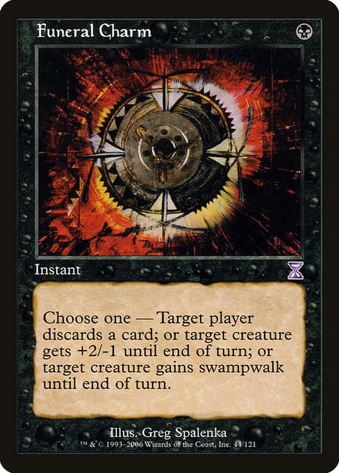 Funeral Charm 2020 Magic: The Gathering The List Reprints Foil