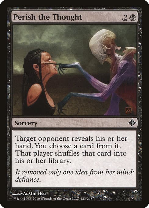 Perish the Thought 2010 Magic: The Gathering