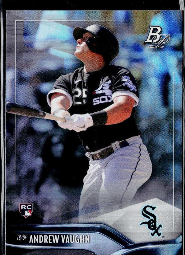 Andrew Vaughn 2021 bowman Bowman Platinum