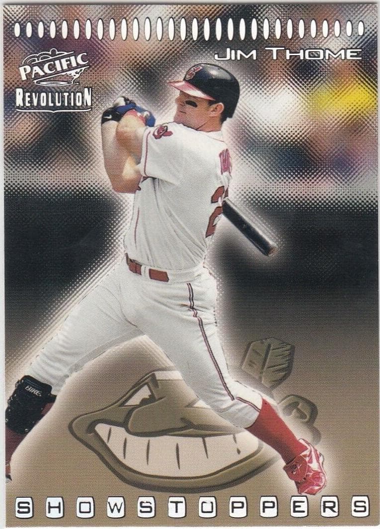 Jim Thome 1998 panini Pacific Revolution