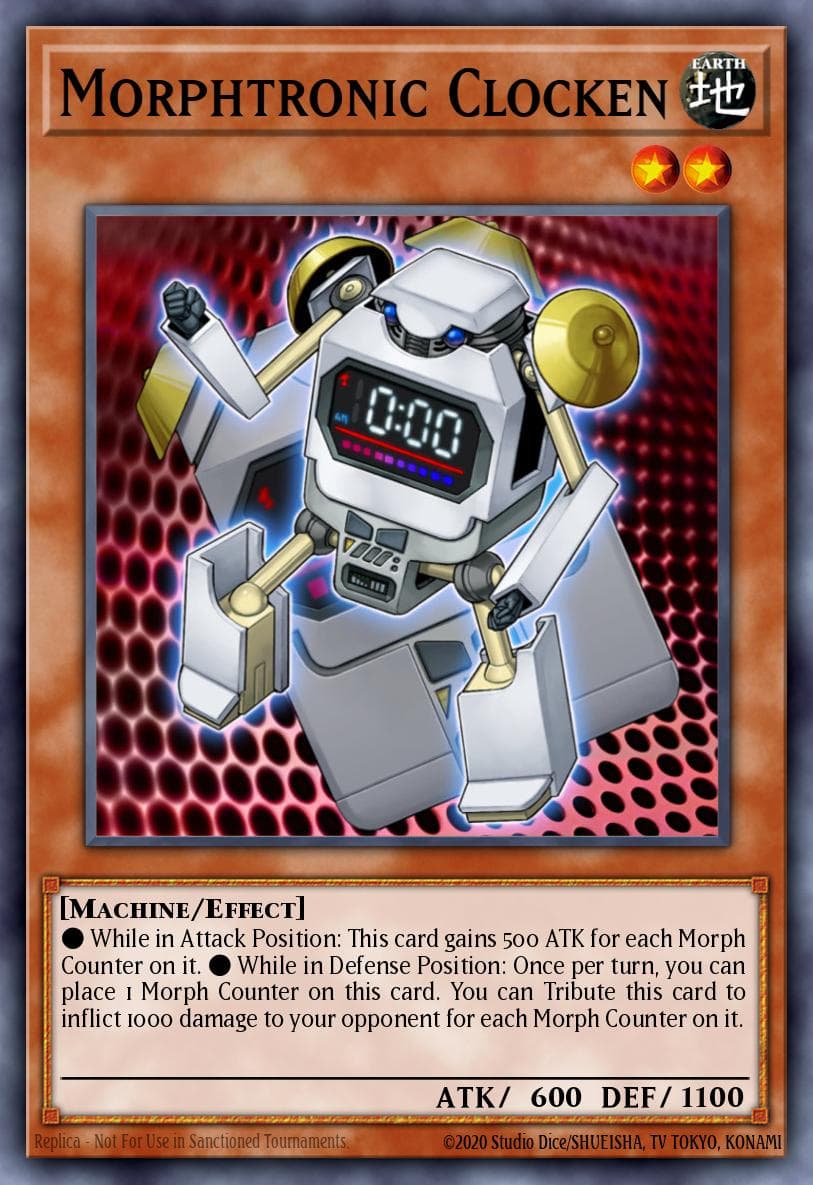 Morphtronic Clocken 2008 Yu-Gi-Oh! Crossroads of Chaos