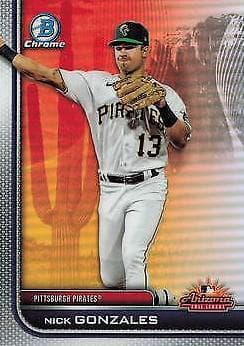 Nick Gonzales 2023 bowman Bowman Chrome