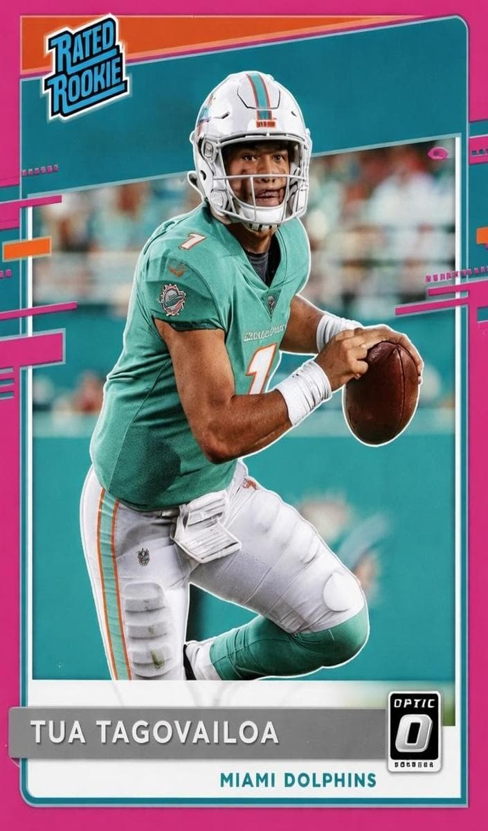Tua Tagovailoa 2020 panini Donruss