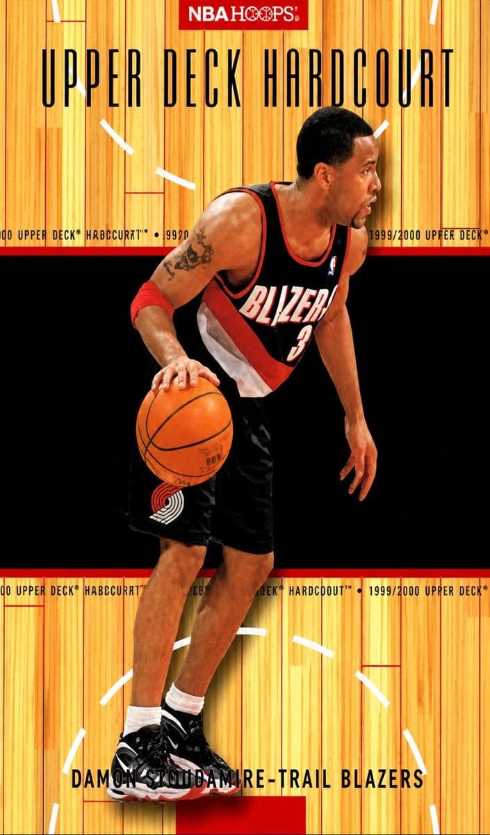 Damon Stoudamire 1999 upper-deck Hardcourt