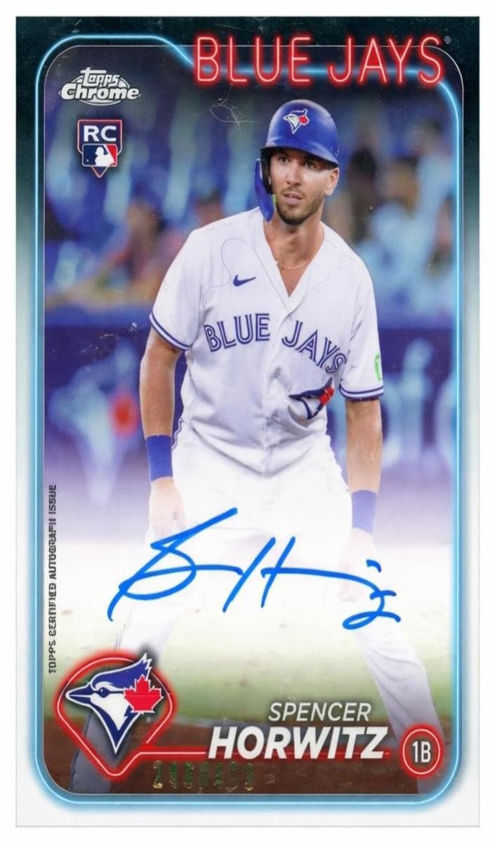 Spencer Horwitz 2024 topps Topps Chrome