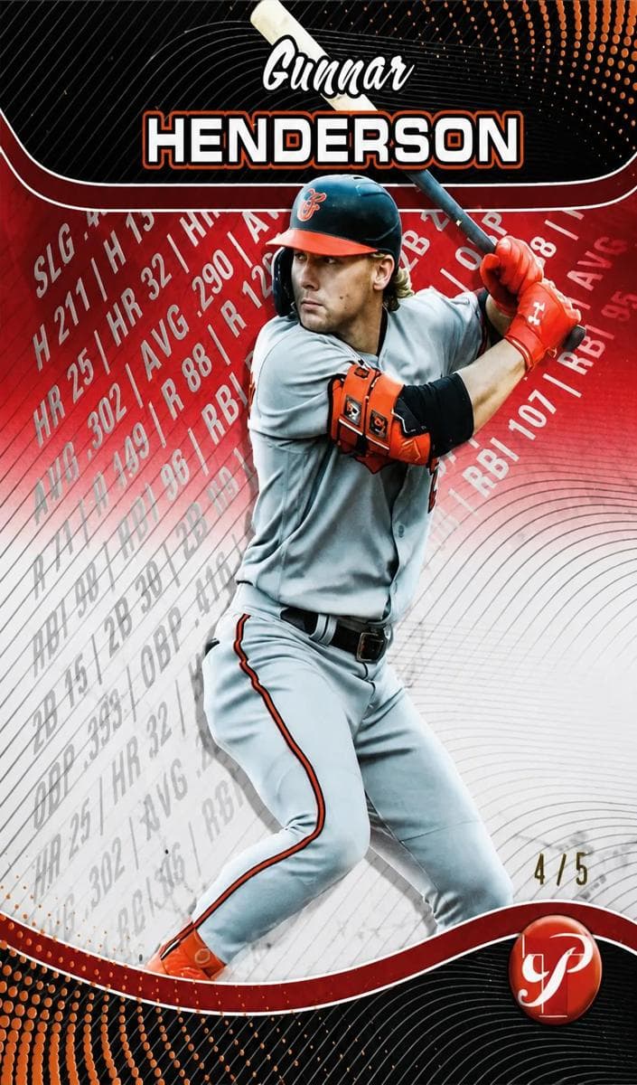 Gunnar Henderson 2024 topps Topps Pristine